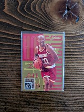 1994-95 Flair Basketball Sam Cassell Hot Numbers Insert #2. Houston Rockets. Nm+
