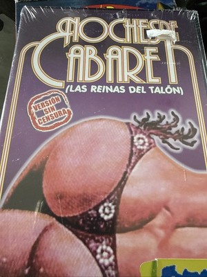NOCHES DE CABARET  DVD MEXICO JORGE RIVERO, Sasha Montenegro,Lyn May