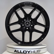 GENUINE MERCEDES GLC C253 AMG 19" INCH GLOSS BLACK FRONT ALLOY WHEEL X1