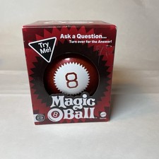 Mattel Games Magic 8 Ball Mattel 80Th Anniversary Edition Novelty Game for Kids