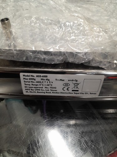 UWE AGS-6000 6000g Scale, Industrial Scale - 第 14/15 張圖片