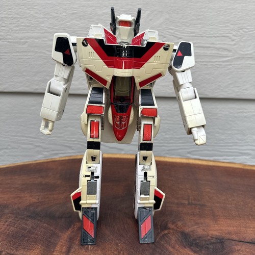 Transformers Hasbro 1985 Bandai G1 Jetfire Autobot White & Red Vintage - READ - Picture 14 of 24