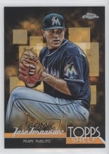 2014 Topps Chrome Topps Shelf Jose Fernandez #TS-JF 0v59