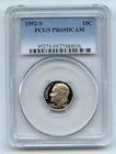 1992-S Roosevelt Dime Proof — photo from another recent sale