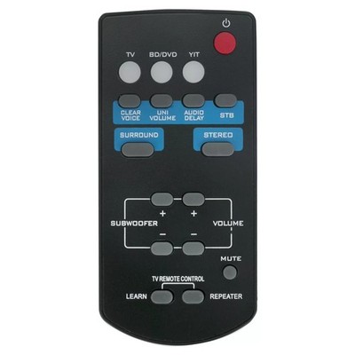 New Soundbar Remote Control FSR60-WY57800 for Yamaha  ATS1010 YAS101 YAS101BL