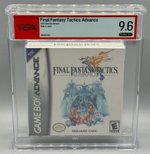 Final Fantasy Tactics Advance Nintendo Game Boy Advance Sealed New PSA 9.6 A++