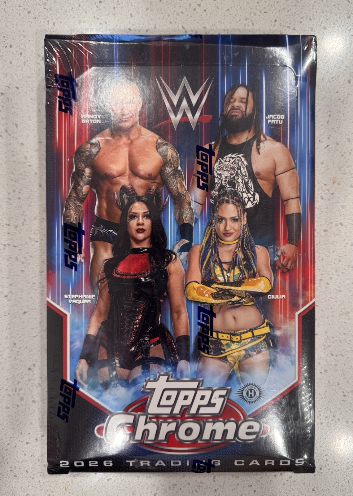 2026 Topps Chrome WWE Hobby Box Factory Sealed IN HAND 🔥