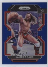 2022 Panini Prizm WWE Blue Prizm 88/199 James Drake #105 go9