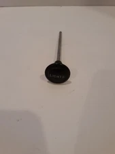  Vintage GM Black Light Switch Knob w/Rod "LIGHTS" on Face