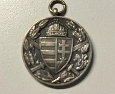 Original WWII Hungarian Service Medal Given to Germans for WWI Service