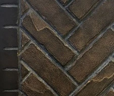 Outdoor Lifestyles ODFORTG-IH Herringbone Brick Refractory Liner