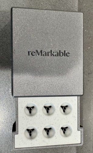 Genuine reMarkable Marker Plus for Paper Pro Black with 6 extra tips - Afbeelding 4 van 4