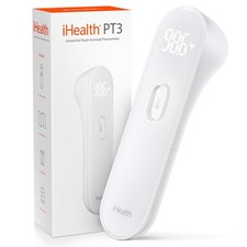 iHealth No-Touch Forehead Thermometer for Adults, Kids, Babies - 1s White