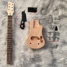 Hofner 6 String Mini Electric Guitar Mohagany Body