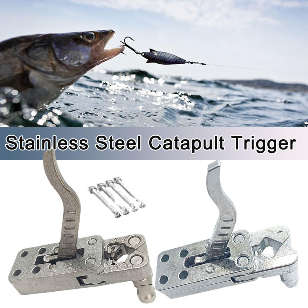 Stainless Steel Slingshot Release Device Polishing DIY Catapult Rifle