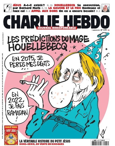 Charlie Hebdo #1177 - 7. January 2015 *Worldwide Shipping* #JeSuisCharlie