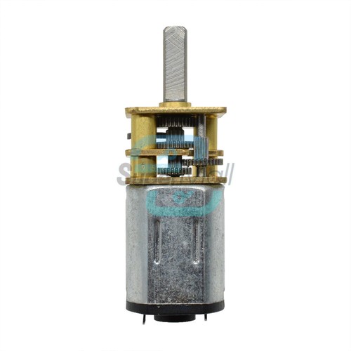 DC 3V 6V 12V 100RPM Micro Speed Reduction Gear Motor Wheel Shaft Metal Gearbox - Bild 23 von 118