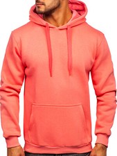 Kapuzenpullover Sweatshirt Hoodie Kapuze Pullover Basic Herren BOLF Unifarben
