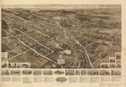 A4 Reprint of American Cities Towns States Map Goshen Ny