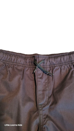 Tommy Bahama Boys' Twill Cargo Shorts – Black (Sizes 8 - 14/16) - Picture 3 of 6