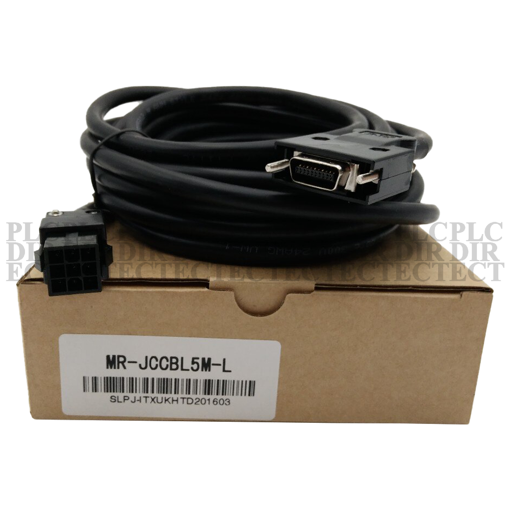 NEW Mitsubishi MR-JCCBL5M-L Encoder Cable for Servo Motor J2S