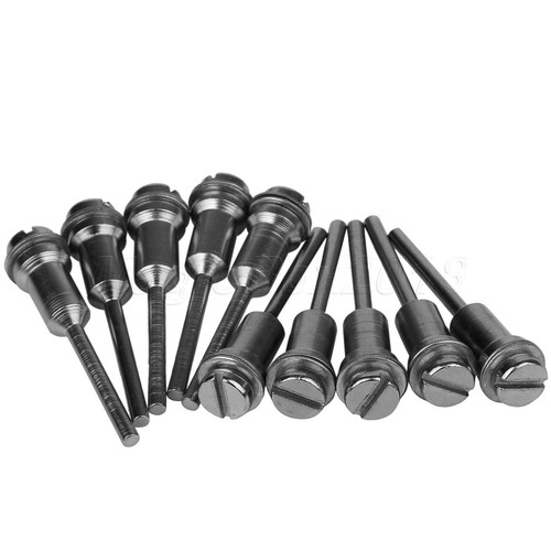 10Pc 3mm Shank Mandrel Cutoff Wheel Holder Shaft Rotary Grinding Tool