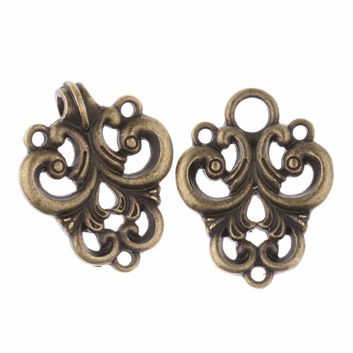5 Pairs Swirl Flower Cape Cloak Clasp Fasteners Sew Hook&Eyes Clips Brooch Pin - Picture 12 of 50