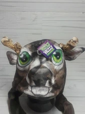 Kipp Brothers Deer Themed Fuzzy Wuzzy Head Huggeez Skull Cap