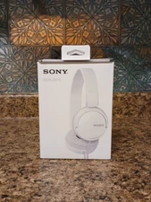 Sony MDR-ZX110 Ear-Pad (On the Ear) Headband Headphones - White