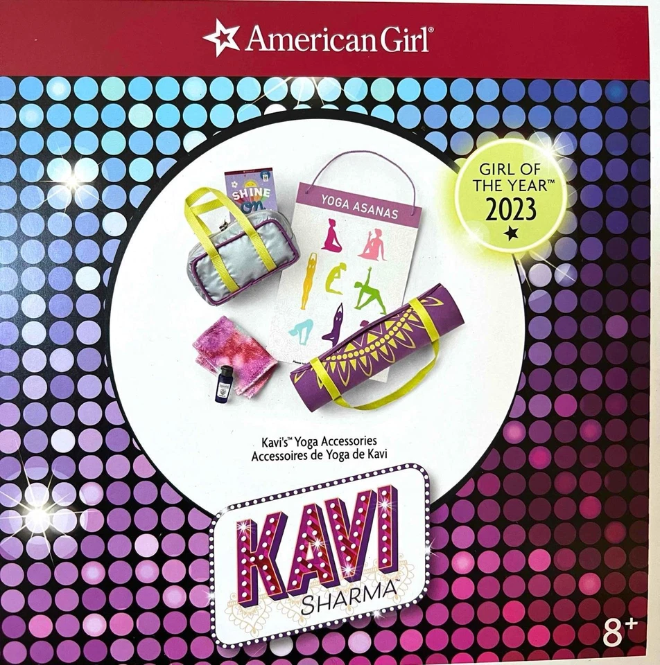 New American Girl the Year 2023 Kavi Yoga Accessories Set Complete~Mat~Bag~NIB - Image 2 of 4