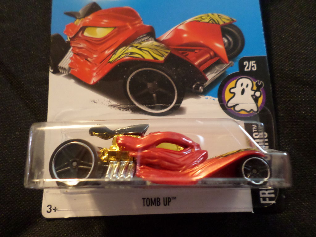 HW HOT WHEELS 2017 HW FRIGHT CARS #2/5 TOMB UP  RED  HOTWHEELS VHTF