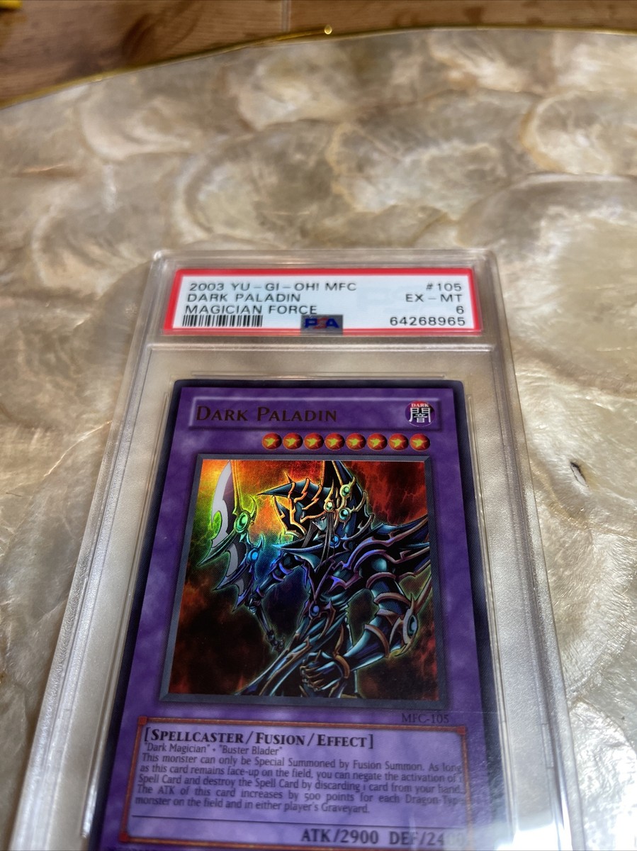 Yu-Gi-Oh! TCG Dark Paladin Magicians Force MFC-105 Ultra Rare PSA