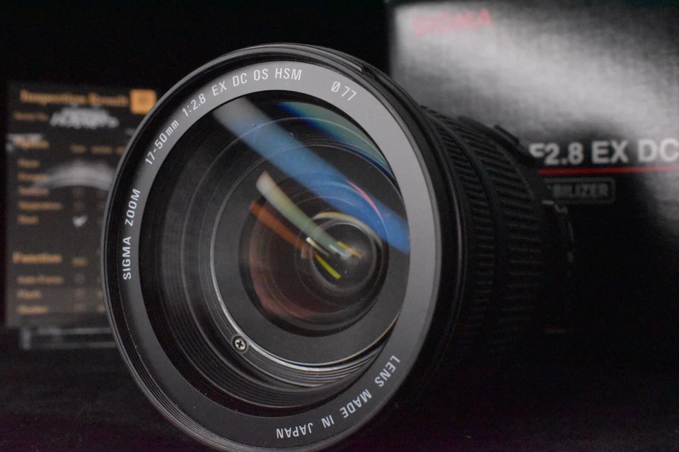 [US Duty Paid] Sigma 17-50mm F2.8 EX DC OS HSM Zoom Lens Nikon for F Mount 6982