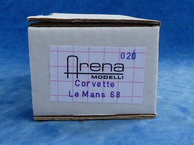 Kit De Montage Arena Modeli - Corvette Le Mans 1968 N°3 - Échelle 1:43 (Rare)