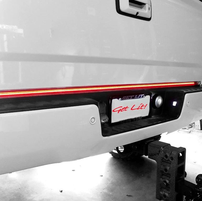 Recon 60" Dual Row LED Tailgate Bar w/ Scanning Turn Signal Universal 26416XHP — 第 2/4 张图片
