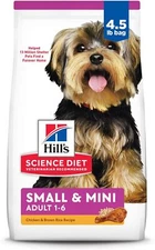 Hill's Science Diet Small & Mini Breeds Adult Dry Dog Food, Chicken & Brown Rice