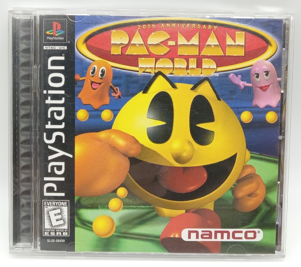 Pac-Man World 20th Anniversary Sony PlayStation Ps1 100% Complete