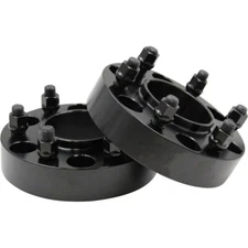 Accelatec Black 1.5" Hub-Centric Wheel Spacer Pair Bronco 2021-2025