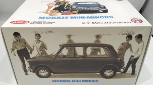 Kyosho Maßstab 1:18 Morris Mini Minor weiß Modell Mini Auto - Bild 7 von 11
