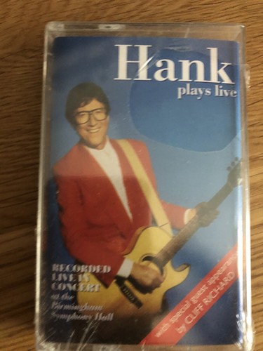Hank Marvin Plays Live  Live at the Birmingham Symphony Hall    Cassette Tape - Picture 1 of 3