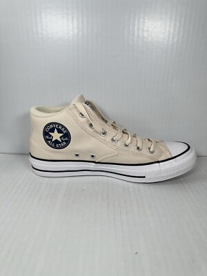 Size 9 Mens Converse Chuck Taylor All Star Malden Street Mid Ivory Shoe A09458F