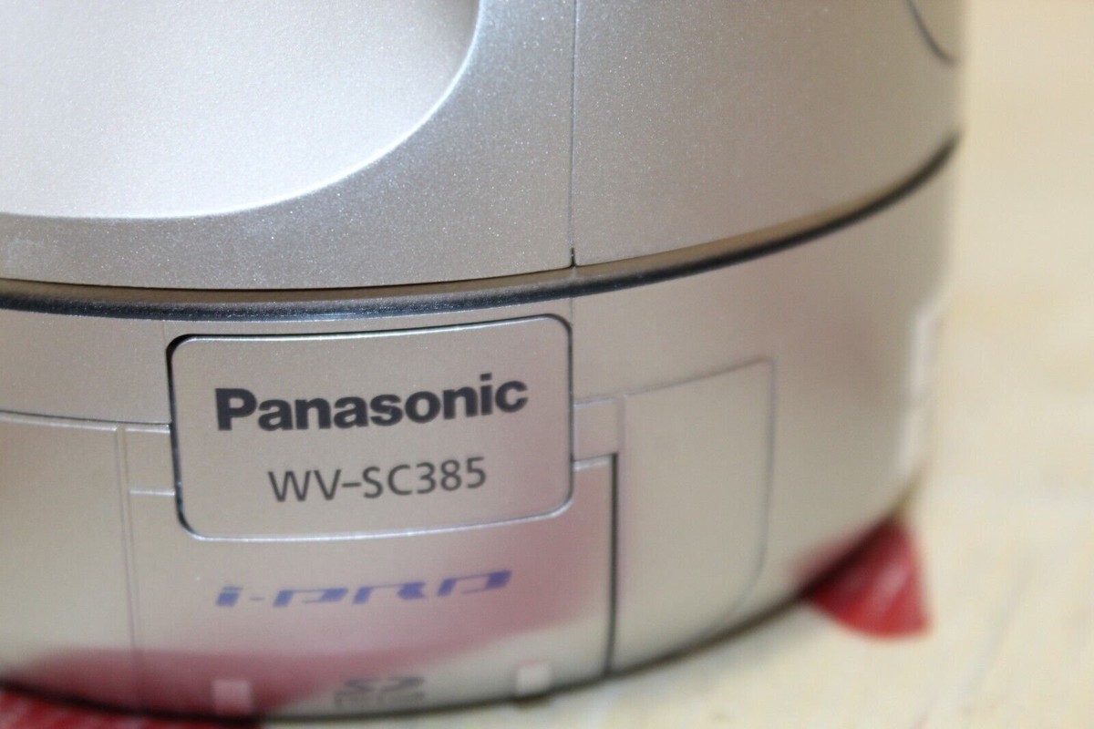 Panasonic WV-SC385 Mega Super Dynamic IPro HD Dome Network Panasonic WV-SC385 Mega Super Dynamic IPro HD Dome Network
