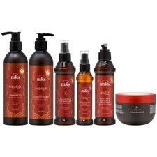MKS Eco Marrakesh Shampoo Conditioner10oz Oil2oz Leave in Endz4oz Masque w/FNF