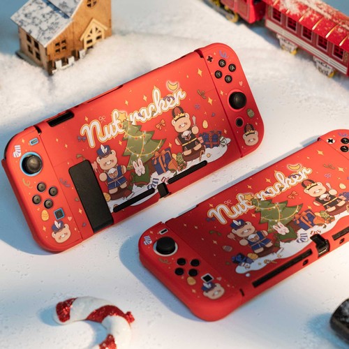 Protective Case for Nintendo Switch Console & Joycon Hard Cover Christmas Doll - Picture 12 of 12