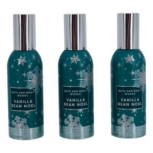 Bath and Body Works 3 Pack Concentrated Room Spray 1.5 Oz. Vanilla Bean Noel - Picture 1 of 4
