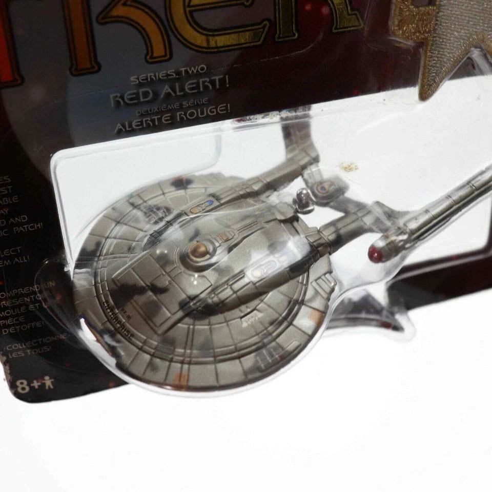 Johnny Lightning Legends of Star Trek Enterprise NX-01 com dano de batalha - Imagem 4 de 4