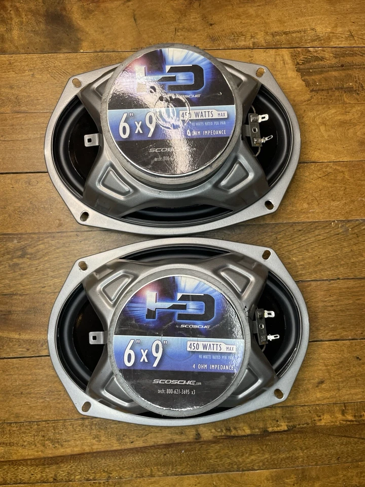 Altavoces de 3 vías Scosche 450 vatios 6 X 9 HD6903 Foto 4 de 4