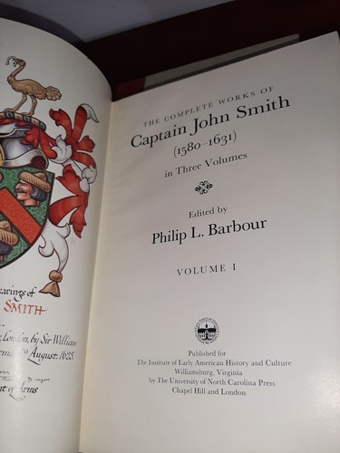 The Complete Works of Captain John Smith 3 Volumes Hardcover - Bild 4 von 4
