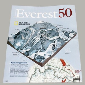 National Geographic Society Everest 50 Maps Trails 2003