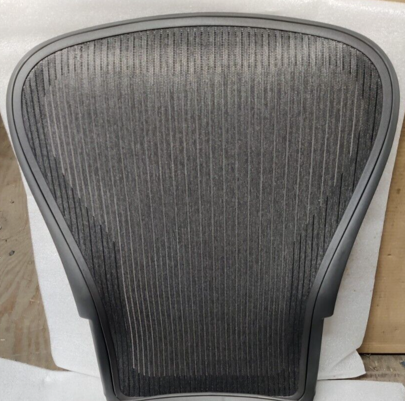 New GENUINE OEM Herman Miller Aeron Seat Back Size C Large Black